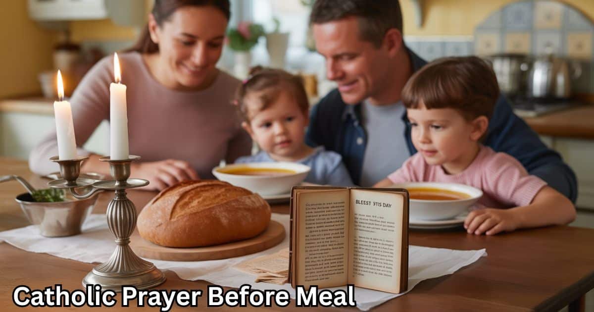 Catholic Prayer Before Meal