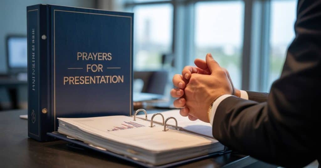 Prayer For Presentation
