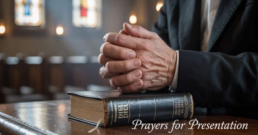 Prayer For Presentation