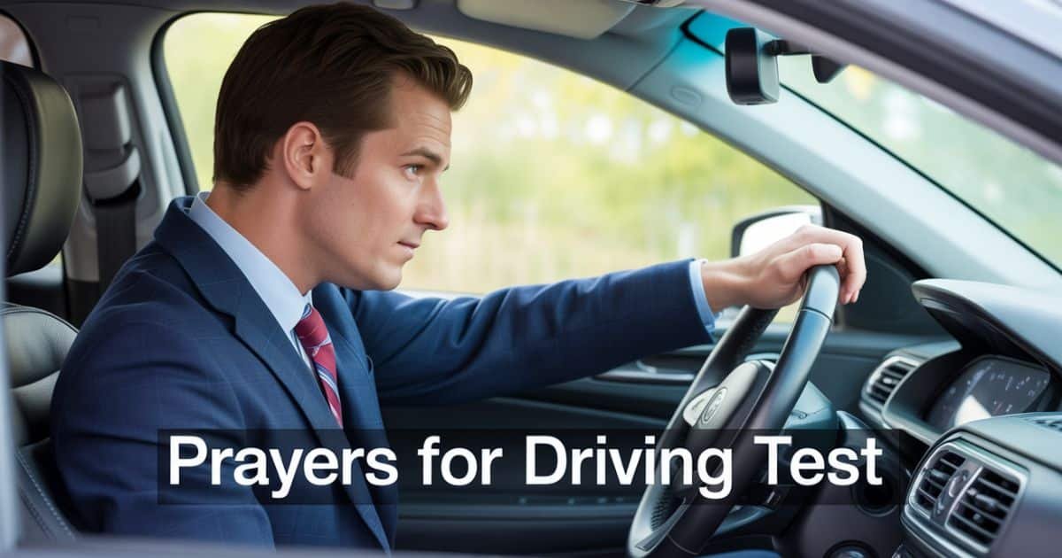 Prayers For Driving Test