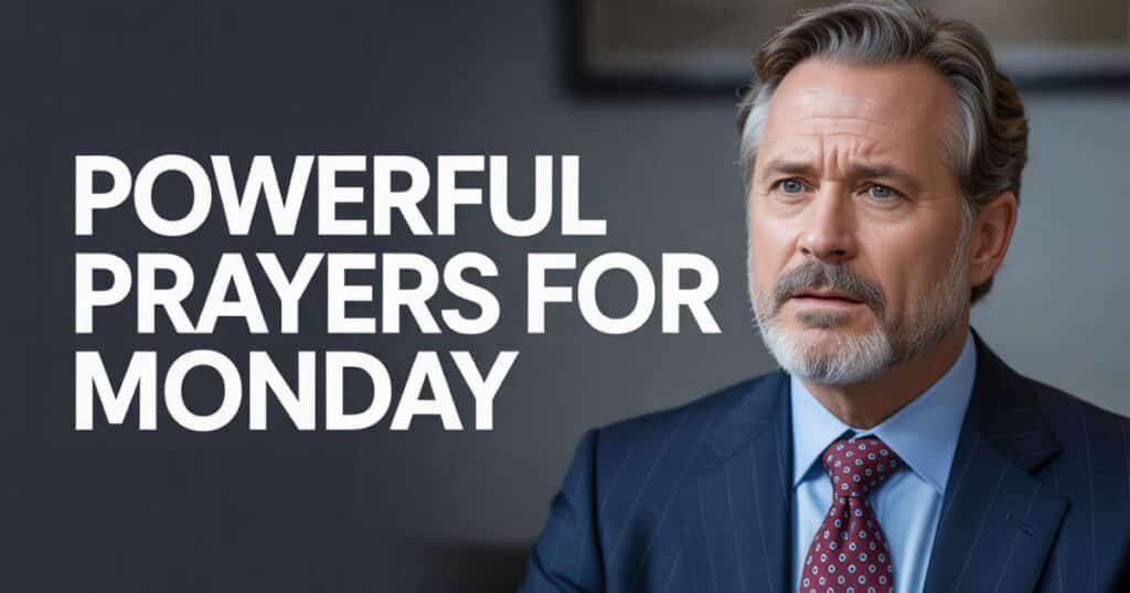 Prayers For Monday
