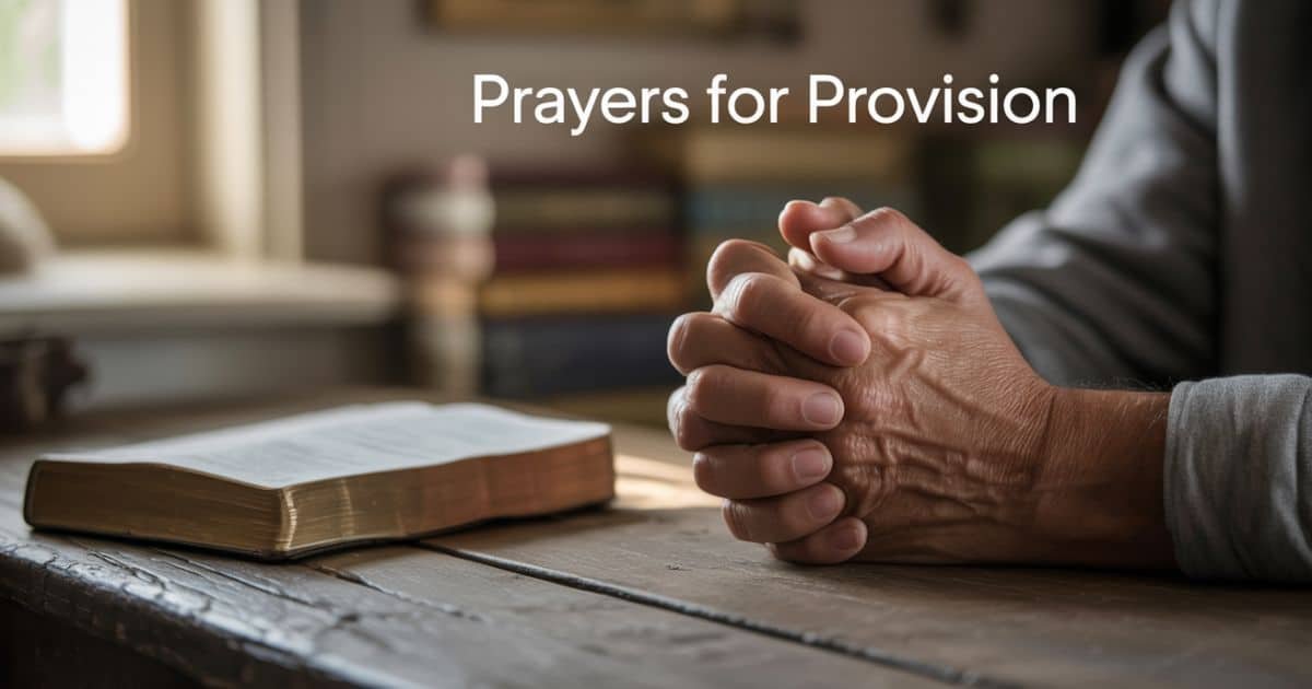 Prayers For Provision