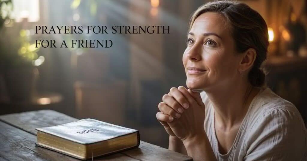 Prayers For Strength For A Friend