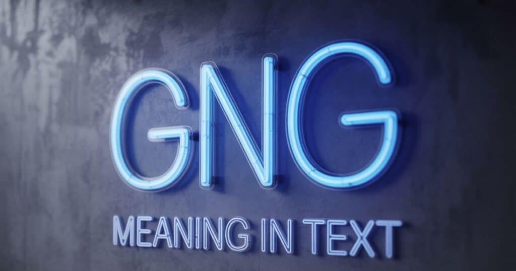 what does gng mean in texting